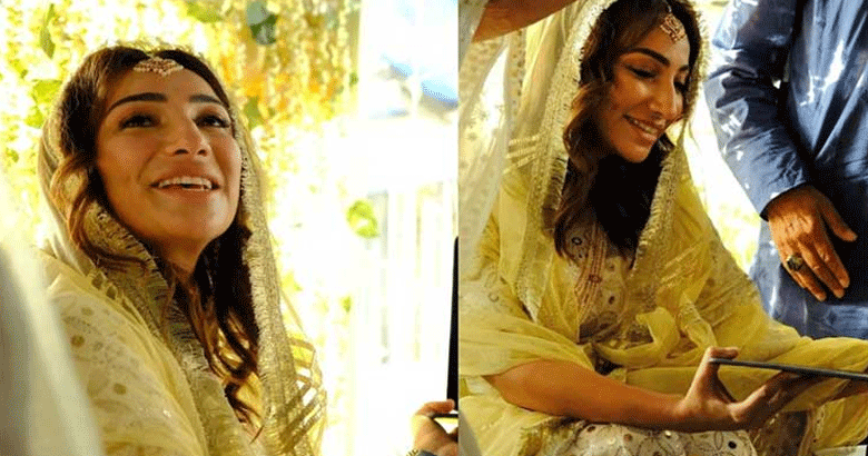 پاکستان کی معروف وی جے و اداکارہ انوشے اشرف نے اچانک شادی کر لی