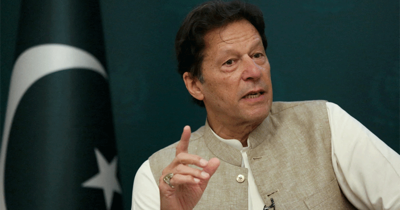 فیض حمید کی گرفتاری کا مقصد میرا مقدمہ ملٹری کورٹ لے جانا ہے،عمران خان