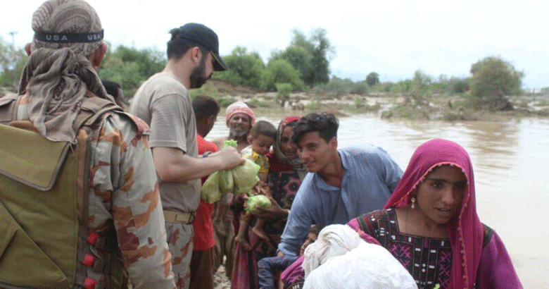 ایف سی بلوچستان کی جانب سے بلوچستان کے سیلاب زدہ علاقوں میں امدادی کارروائیاں