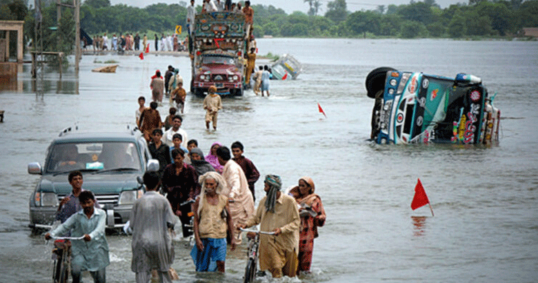 سندھ میں موسلادھار بارشیں، کئی علاقے زیر آب، سمندری طوفان کا بھی خدشہ